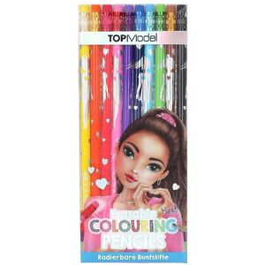 Depesche Topmodel Erasable Colouring Pencil Set Multicolor Depesche Topmodel Erasable Colouring Pencil Set Multicolor