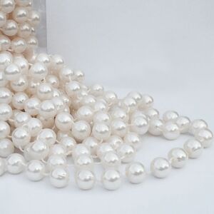 Groves & Thames P/BEAD CHAIN 3MX14MM - Pearl Bead Chain: 3m x 14mm: Ivory - Occasions - Bulk Multicolor Groves & Thames P/BEAD CHAIN 3MX14MM - Pearl Bead Chain: 3m x 14mm: Ivory - Occasions - Bulk Multicolor