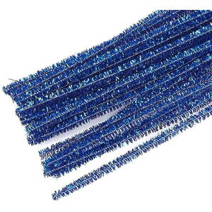 Groves & Thames Glitter Chenilles: 6mm x 30cm: Royal Blue: Pack of 100 in Blue Size: 6mm x 30 cm Blue 6mm x 30 cm Groves & Thames Glitter Chenilles: 6mm x 30cm: Royal Blue: Pack of 100 in Blue Size: 6mm x 30 cm Blue 6mm x 30 cm