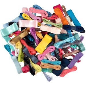 Groves & Thames R/BNDL STANDARD PK100 - Ribbon: Plain Standard Widths: 3m x 3mm-25mm: 100 Pieces - Trimits Multicolor Groves & Thames R/BNDL STANDARD PK100 - Ribbon: Plain Standard Widths: 3m x 3mm-25mm: 100 Pieces - Trimits Multicolor