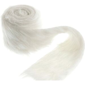 Groves & Thames FAUX FUR ROLL WHT - Trim: Faux Fur: 2m x 80mm: White - Trimits White Groves & Thames FAUX FUR ROLL WHT - Trim: Faux Fur: 2m x 80mm: White - Trimits White