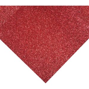 Minerva Core Range Glitter Red Felt Fabric Sheets - Felt Fabric Sheets Minerva Core Range Glitter Red Felt Fabric Sheets - Felt Fabric Sheets