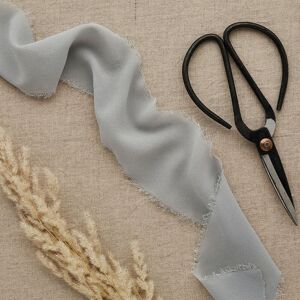 Club Green Grey Chiffon Crepe Frayed Ribbon - 50mm x 5m Multicolor Club Green Grey Chiffon Crepe Frayed Ribbon - 50mm x 5m Multicolor