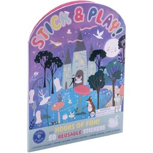 Floss & Rock Women's Stick & Play Reuseable Sticker Book - Enchanted Multicolor Floss & Rock Women's Stick & Play Reuseable Sticker Book - Enchanted Multicolor