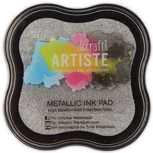Papermania Metallic Ink Pad - Silver Multicolor Papermania Metallic Ink Pad - Silver Multicolor