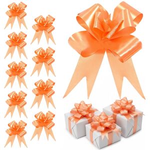Shatchi 40pcs Orange 30mm/3cm Pull Bows Gift Wrap & Hampers Orange Shatchi 40pcs Orange 30mm/3cm Pull Bows Gift Wrap & Hampers Orange