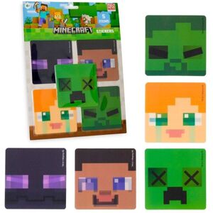 Minecraft - 3D Lenticular - Pack 5 - Stickers Minecraft - 3D Lenticular - Pack 5 - Stickers