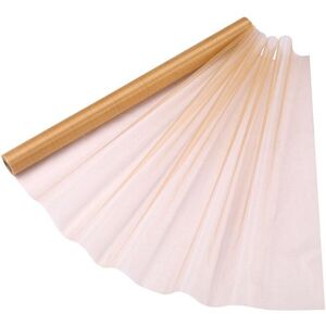 Neel Blue Organza Roll Sheer Fabric for Party Favours Supplies- 70cm x 15m in Beige Beige Neel Blue Organza Roll Sheer Fabric for Party Favours Supplies- 70cm x 15m in Beige Beige