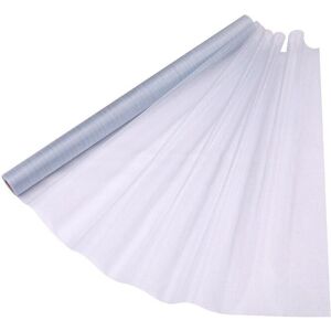 Neel Blue Organza Roll Sheer Fabric for Party Favours Supplies- 70cm x 15m in Silver Silver Neel Blue Organza Roll Sheer Fabric for Party Favours Supplies- 70cm x 15m in Silver Silver