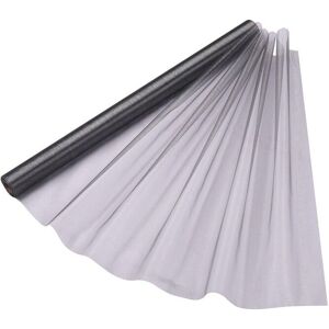 Neel Blue Organza Roll Sheer Fabric for Party Favours Supplies- 70cm x 15m in Metallic Silver Metallic Silver Neel Blue Organza Roll Sheer Fabric for Party Favours Supplies- 70cm x 15m in Metallic Silver Metallic Silver