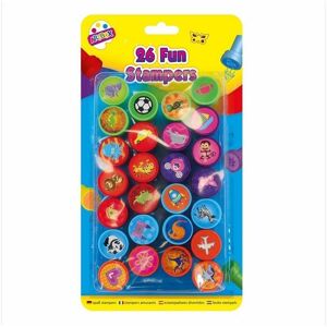 ArtBox Assorted Designs Stamp (Pack of 26) Multicolor ArtBox Assorted Designs Stamp (Pack of 26) Multicolor