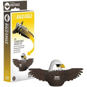 Eugy Bald Eagle 022 3D Cardboard Model Construction Kit Multicolor Eugy Bald Eagle 022 3D Cardboard Model Construction Kit Multicolor