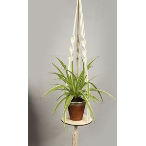 Wool Couture Harmony Plant Hanger Macrame Kit in Cream Cream Wool Couture Harmony Plant Hanger Macrame Kit in Cream Cream