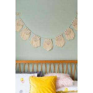 Wool Couture Isabella Macrame Bunting Craft Kit in Cream Cream Wool Couture Isabella Macrame Bunting Craft Kit in Cream Cream