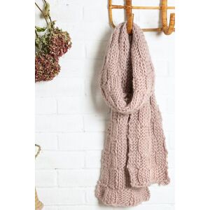 Wool Couture Absolute Beginners Scarf Knitting Kit in Pink Pink Wool Couture Absolute Beginners Scarf Knitting Kit in Pink Pink