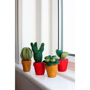 Wool Couture Felt Craft Kit - Easy Care Cactus Multicolor Wool Couture Felt Craft Kit - Easy Care Cactus Multicolor
