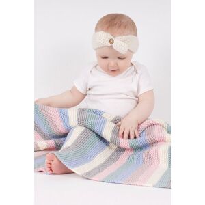 Wool Couture Stripy Blanket Knitting Kit - Beginner Basics - Knitting Kit Wool Couture Stripy Blanket Knitting Kit - Beginner Basics - Knitting Kit