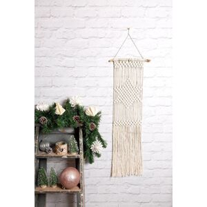 Wool Couture Macrame Craft Kit - Star Wall Hanging in Cream Cream Wool Couture Macrame Craft Kit - Star Wall Hanging in Cream Cream