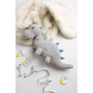 Wool Couture Savvi The Dinosaur Amigurumi Crochet Kit- Blue in Light Grey Light Grey Wool Couture Savvi The Dinosaur Amigurumi Crochet Kit- Blue in Light Grey Light Grey