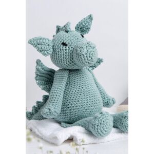 Wool Couture Dom The Dragon Crochet Kit - Cotton Collection in Mint Mint Wool Couture Dom The Dragon Crochet Kit - Cotton Collection in Mint Mint