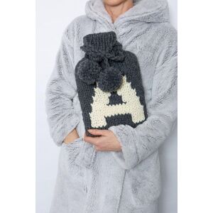 Wool Couture Monogram Hot Water Bottle Cover Knitting Kit - Beautifully Basic in Dark Grey Dark Grey Wool Couture Monogram Hot Water Bottle Cover Knitting Kit - Beautifully Basic in Dark Grey Dark Grey