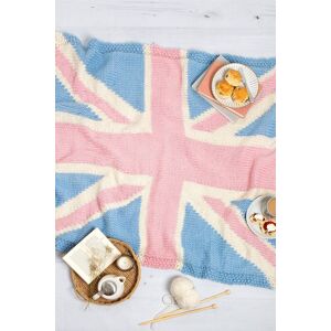 Wool Couture Union Jack Blanket Pastel - Knitting Kit Multicolor Wool Couture Union Jack Blanket Pastel - Knitting Kit Multicolor