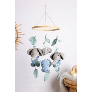 Wool Couture Hippo & Elephant Baby Mobile Crochet Kit Multicolor Wool Couture Hippo & Elephant Baby Mobile Crochet Kit Multicolor