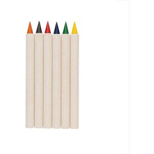 XD Design Micki infinity Coloured Pencil Set (Pack of 6) in White White XD Design Micki infinity Coloured Pencil Set (Pack of 6) in White White