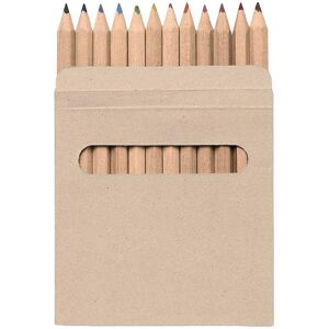 MidOcean Arcolor Coloured Pencil Set (Pack of 12) in Brown Brown MidOcean Arcolor Coloured Pencil Set (Pack of 12) in Brown Brown