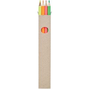MidOcean Bowy Coloured Pencil (Pack of 4) Multicolor MidOcean Bowy Coloured Pencil (Pack of 4) Multicolor