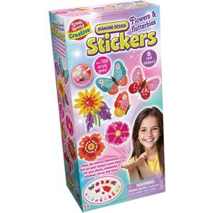 Small World Toys Diamond Design Stickers Flowers & Flutterbies Size: 1 Pack Multicolor 1 Pack Small World Toys Diamond Design Stickers Flowers & Flutterbies Size: 1 Pack Multicolor 1 Pack