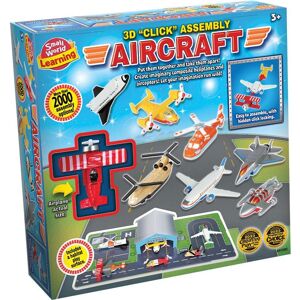 Small World Toys 3D Click Assembly Aircraft Size: 1 Pack Multicolor 1 Pack Small World Toys 3D Click Assembly Aircraft Size: 1 Pack Multicolor 1 Pack
