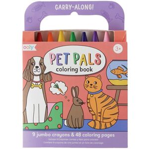 Ooly Carry Along Crayon & Colouring Book Set Pet Pals Multicolor Ooly Carry Along Crayon & Colouring Book Set Pet Pals Multicolor