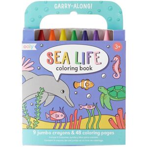 Ooly Carry Along Crayon & Colouring Book Set Sea Life Multicolor Ooly Carry Along Crayon & Colouring Book Set Sea Life Multicolor