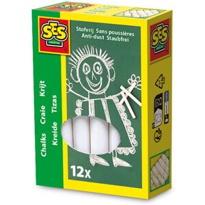SES Creative Chalks white 12 pieces Size: 1 Pack Multicolor 1 Pack SES Creative Chalks white 12 pieces Size: 1 Pack Multicolor 1 Pack