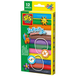 SES Creative Infinity modeling clay - 12 pack (180gr) Size: 1 Pack Multicolor 1 Pack SES Creative Infinity modeling clay - 12 pack (180gr) Size: 1 Pack Multicolor 1 Pack
