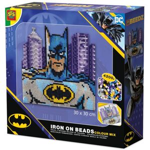 SES Creative DC Batman - Batman Iron On Beads Colour Mix Size: 1 Pack Multicolor 1 Pack SES Creative DC Batman - Batman Iron On Beads Colour Mix Size: 1 Pack Multicolor 1 Pack