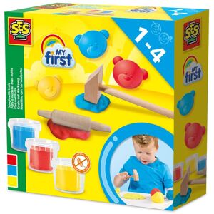 SES Creative My first - Dough with tools 3x90gr Size: 1 Pack Multicolor 1 Pack SES Creative My first - Dough with tools 3x90gr Size: 1 Pack Multicolor 1 Pack