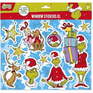 Totum XL Grinch Window Sticker - Reusable Multi-Color Decor Totum XL Grinch Window Sticker - Reusable Multi-Color Decor