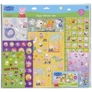 Totum Peppa Pig Super Sticker Set Size: 1 Pack Multicolor 1 Pack Totum Peppa Pig Super Sticker Set Size: 1 Pack Multicolor 1 Pack