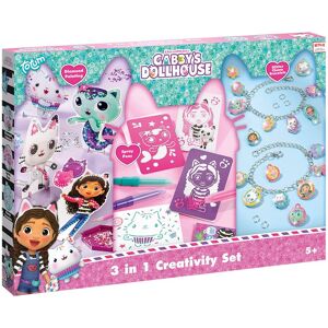 Totum Gabby's Dollhouse 3 in 1 Creativity Set Multicolor Totum Gabby's Dollhouse 3 in 1 Creativity Set Multicolor