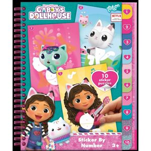 Gabby's Dollhouse Sticker by Number Activity Book - Activity Book Gabby's Dollhouse Sticker by Number Activity Book - Activity Book
