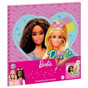 Totum Barbie Diamond Painting Canvas in Pink Size: 1 Pack Pink 1 Pack Totum Barbie Diamond Painting Canvas in Pink Size: 1 Pack Pink 1 Pack