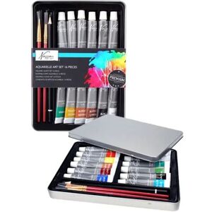 Totum Aquarel Paint Set, 16 pieces in Tin Box Size: 1 Pack Multicolor 1 Pack Totum Aquarel Paint Set, 16 pieces in Tin Box Size: 1 Pack Multicolor 1 Pack