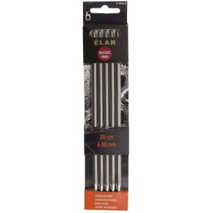 Groves & Thames S/S KP DE 20CMX6.50 - Knitting Pins: Double-Ended: Set of Five: Stainless Steel: Elan: 20cm x 6.50mm - Pony Multicolor Groves & Thames S/S KP DE 20CMX6.50 - Knitting Pins: Double-Ended: Set of Five: Stainless Steel: Elan: 20cm x 6.50mm - Pony Multicolor