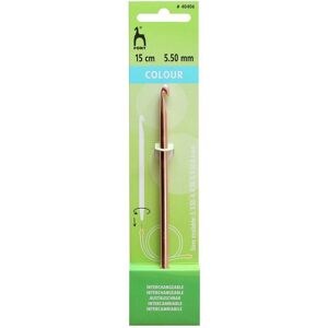 Groves & Thames CL C/HK AL 15CMX5.50 - Crochet Hook: Interchangeable: Salmon: 15cm x 5.50mm - Pony Multicolor Groves & Thames CL C/HK AL 15CMX5.50 - Crochet Hook: Interchangeable: Salmon: 15cm x 5.50mm - Pony Multicolor