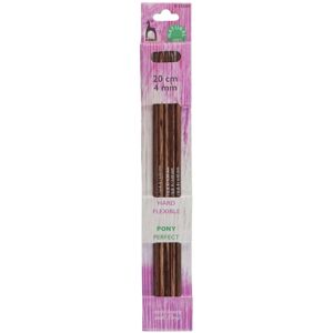 Groves & Thames PFECT KP DE 20CMX4.00 - Perfect: Knitting Pins: Double-Ended: Set of Five: 20cm x 4.00mm - Pony Multicolor Groves & Thames PFECT KP DE 20CMX4.00 - Perfect: Knitting Pins: Double-Ended: Set of Five: 20cm x 4.00mm - Pony Multicolor