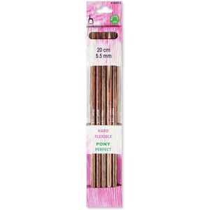 Groves & Thames PFECT KP DE 20CMX5.50 - Perfect: Knitting Pins: Double-Ended: Set of Five: 20cm x 5.50mm - Pony Multicolor Groves & Thames PFECT KP DE 20CMX5.50 - Perfect: Knitting Pins: Double-Ended: Set of Five: 20cm x 5.50mm - Pony Multicolor