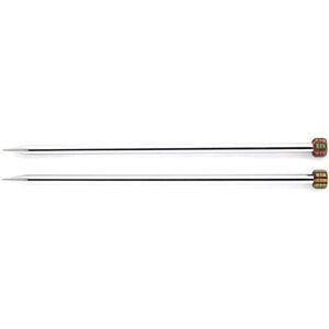 Groves & Thames NOVA SP 30X4 - Nova Metal: Knitting Pins: Single-Ended: 30cm x 4.00mm - KnitPro in Silver Silver Groves & Thames NOVA SP 30X4 - Nova Metal: Knitting Pins: Single-Ended: 30cm x 4.00mm - KnitPro in Silver Silver