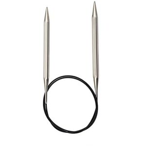 Groves & Thames NOVA C FC 60X2.75 - Nova Cubics: Knitting Pins: Circular: Fixed: 60cm x 2.75mm - KnitPro in Silver Silver Groves & Thames NOVA C FC 60X2.75 - Nova Cubics: Knitting Pins: Circular: Fixed: 60cm x 2.75mm - KnitPro in Silver Silver